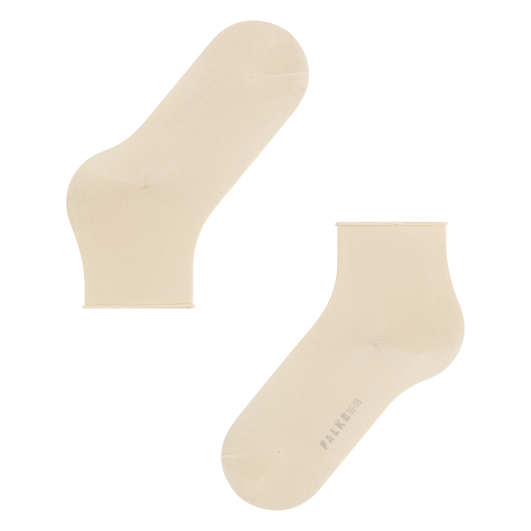 COTTON TOUCH - Chaussettes courtes en coton mélangé| Beige