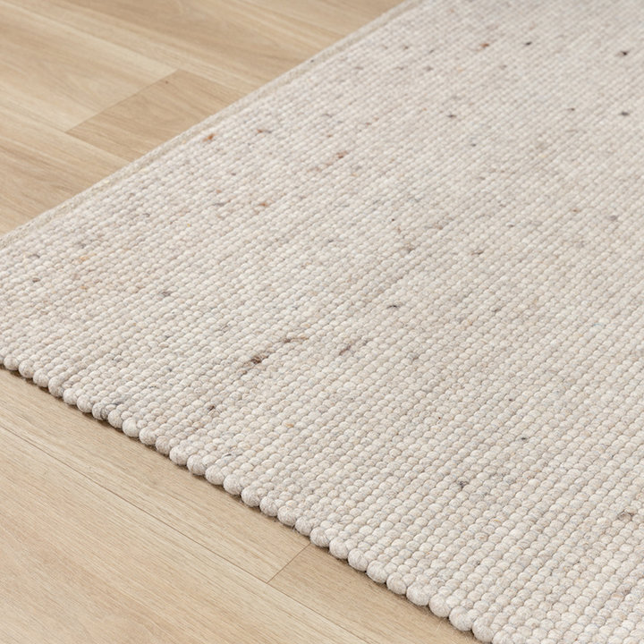 Wollen vloerkleed - Wise Wit/Naturel | Heerlijk warm