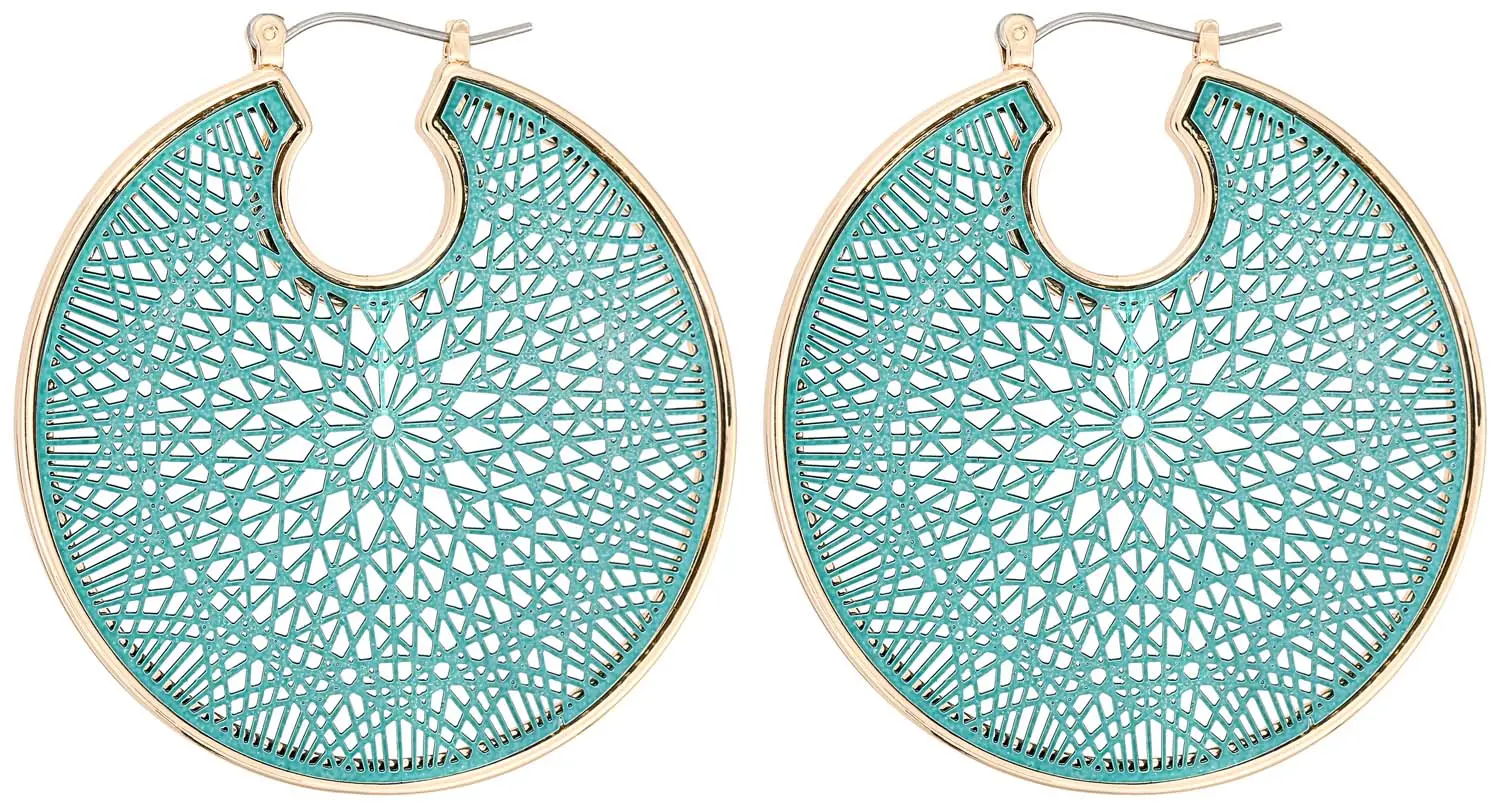 Creolen - Teal Ornament