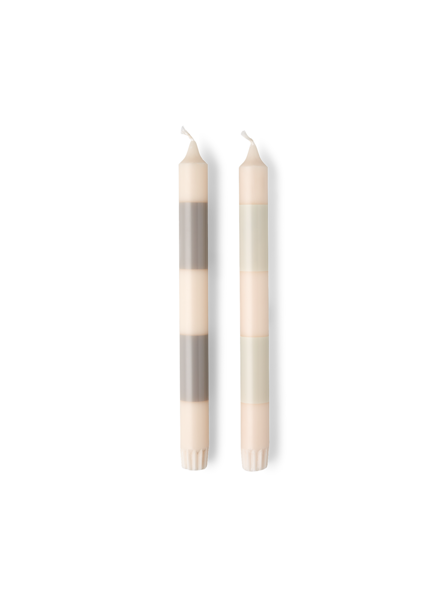 Stagelys 25 cm 2-pak | Ø2,2 x 25 cm. 2 stk. | Off White