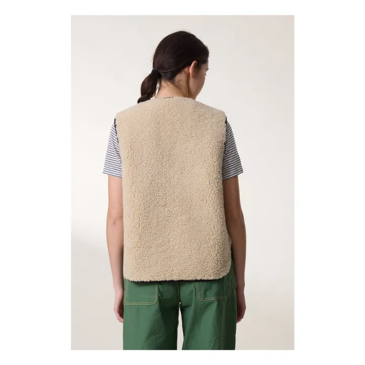 Leon & Harper Veste Sans Manches Réversible Veli | Léopard