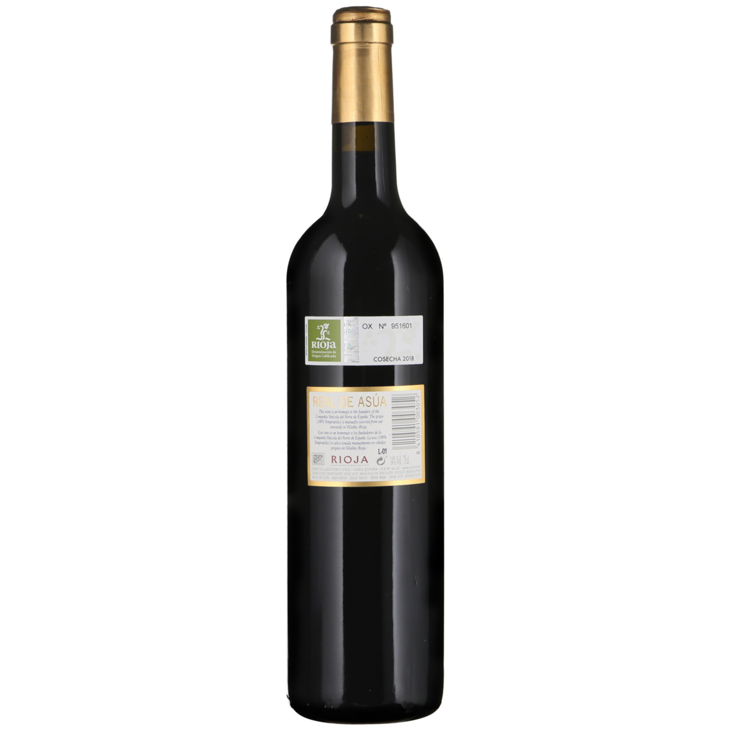 Rioja DOCa Reserva Real de Asùa Bodegas Cune -75cl