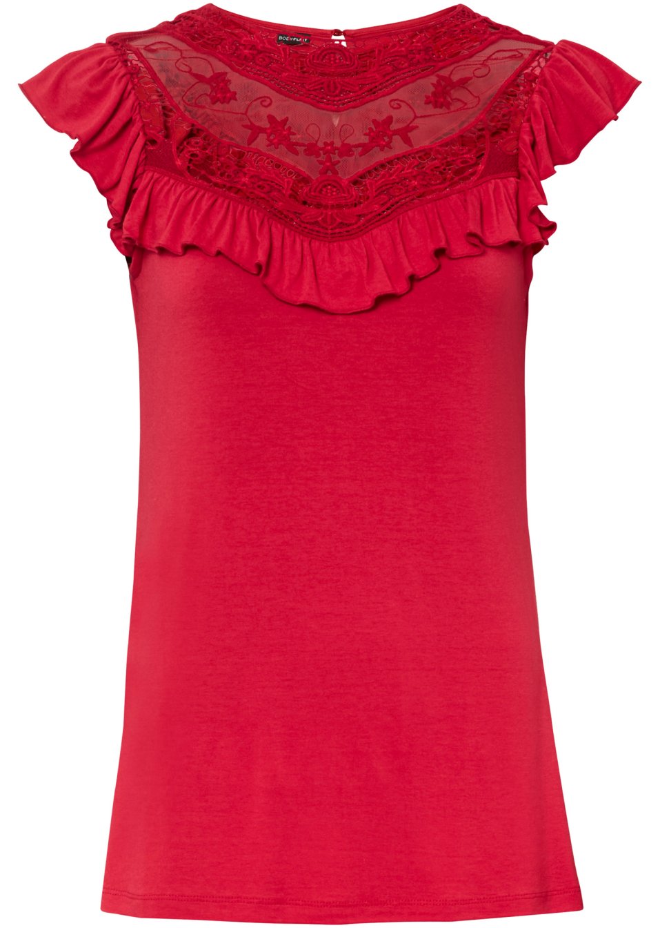 T-shirt à dentelle