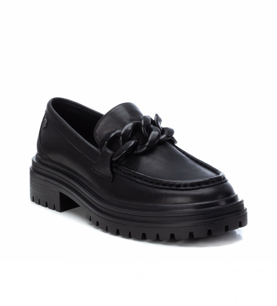 Sapatos de couro Carmela 160257 Preto