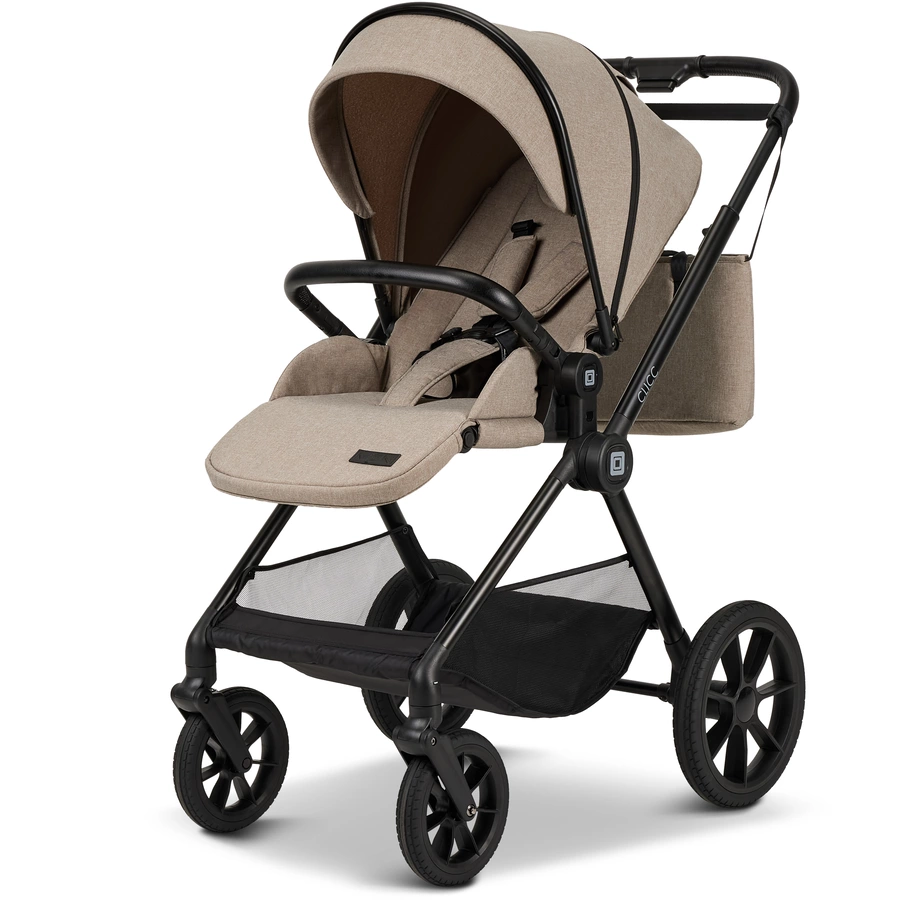 MOON Kombikinderwagen Clicc mud melange