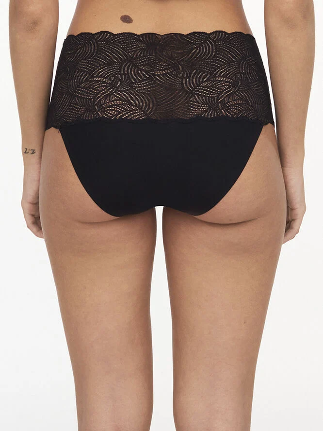Chantelle SoftStretch High waist brief Black