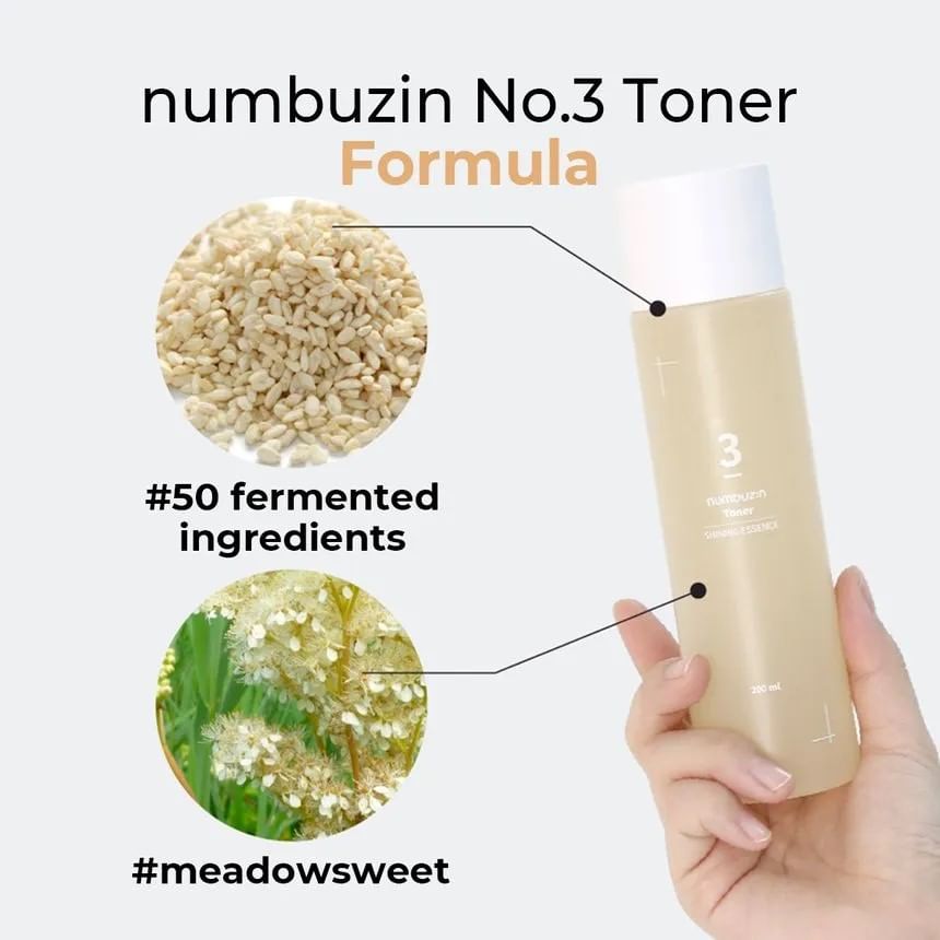 numbuzin - Nr. 3 Super Glowing Essence Toner Mini