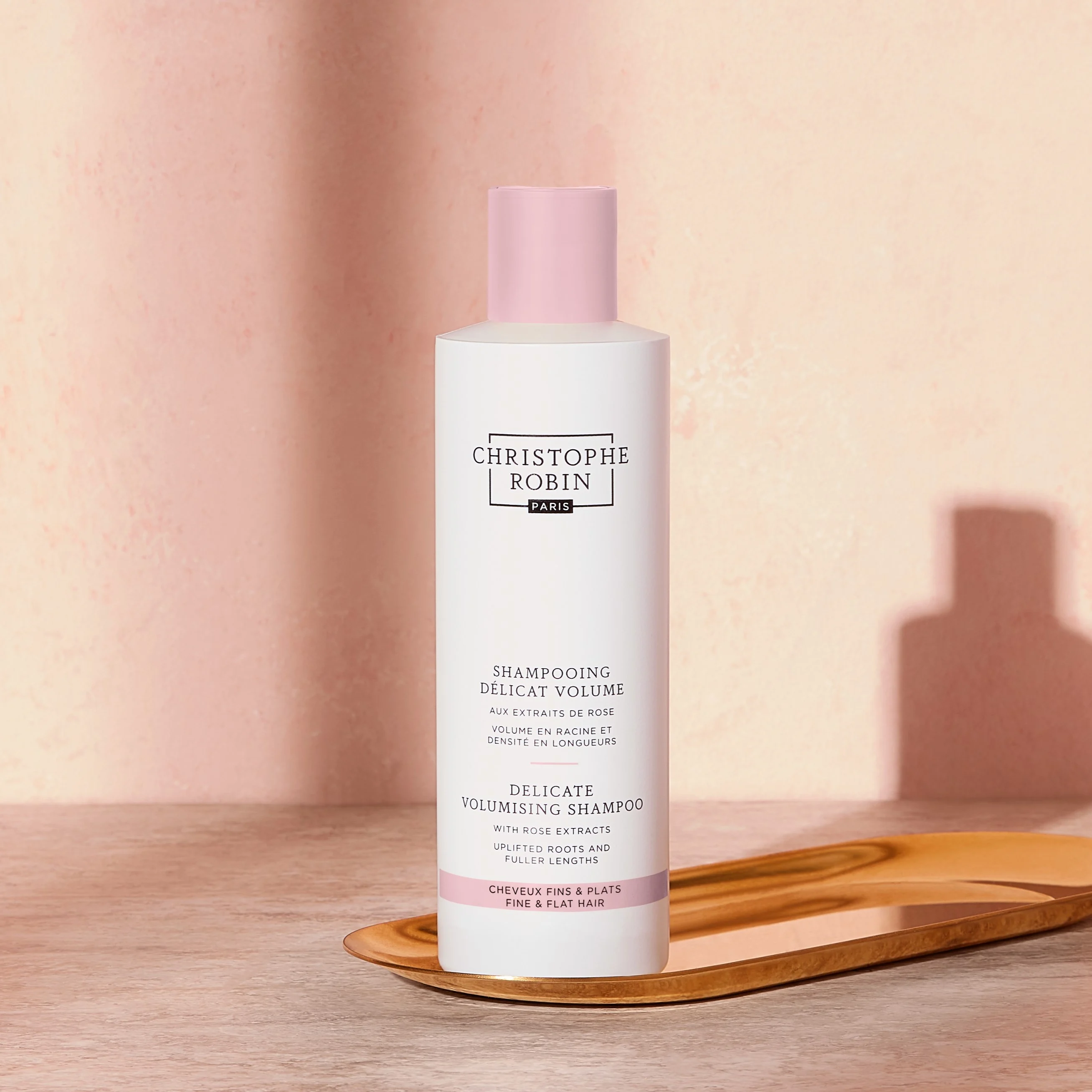 Shampooing volume aux extraits de rose |
