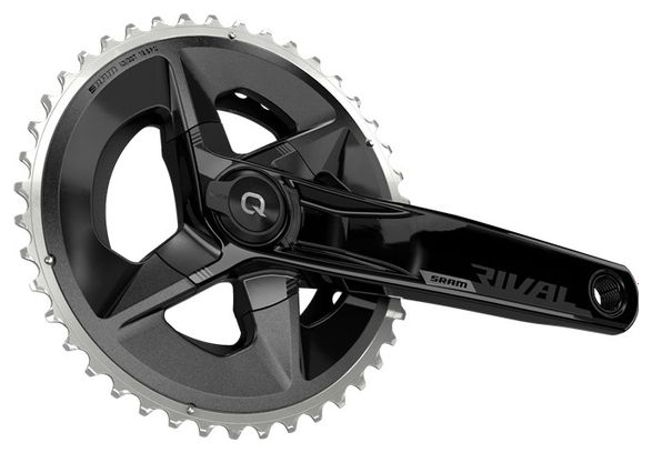 Pédalier Capteur de Puissance Sram Rival AXS DUB Wide 43-30 Dents 2x12V (sans boitier) Noir