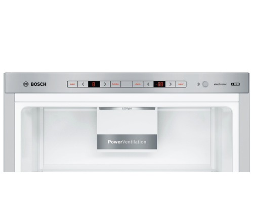 Bosch KGE39AICA koel-vriescombinatie, afmetingen (B x H x D): 60 x 201 x 65 cm, koelgedeelte: 249 l, vriesgedeelte: 94 l