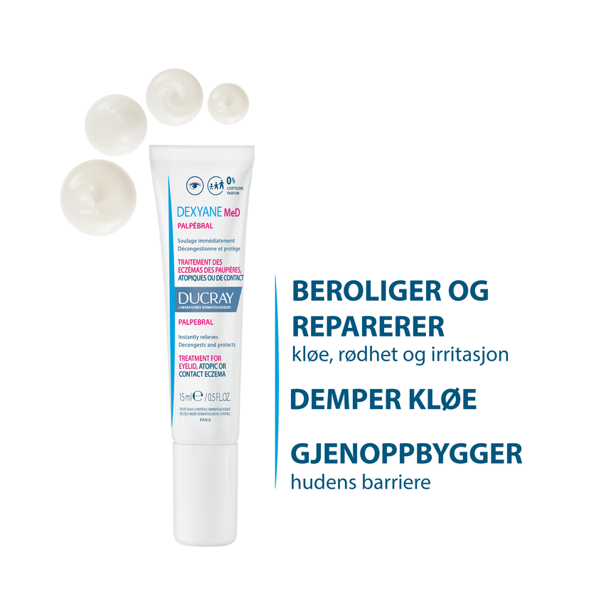 Ducray Dexyane MeD Palpebral øyelokkseksem 15 ml