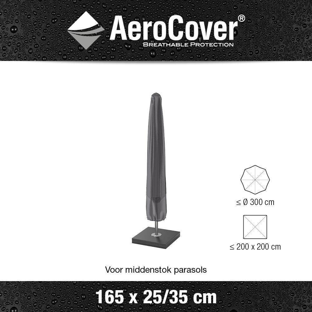 Platinum Outdoorable parasolhoes AeroCover 165 x 25 x 35 cm