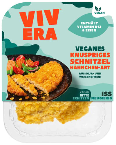 Vivera knuspriges Schnitzel Hähnchen-Art VEGAN