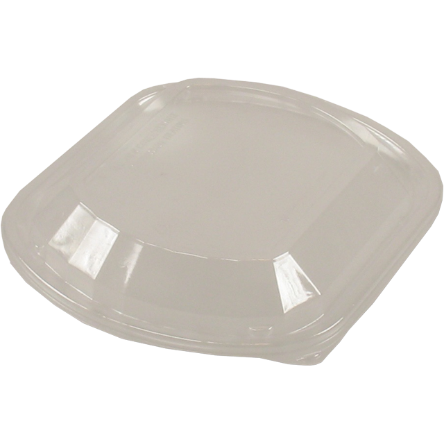 Deksel, menubak, PS, rechthoekig, 238x203x32mm, transparant