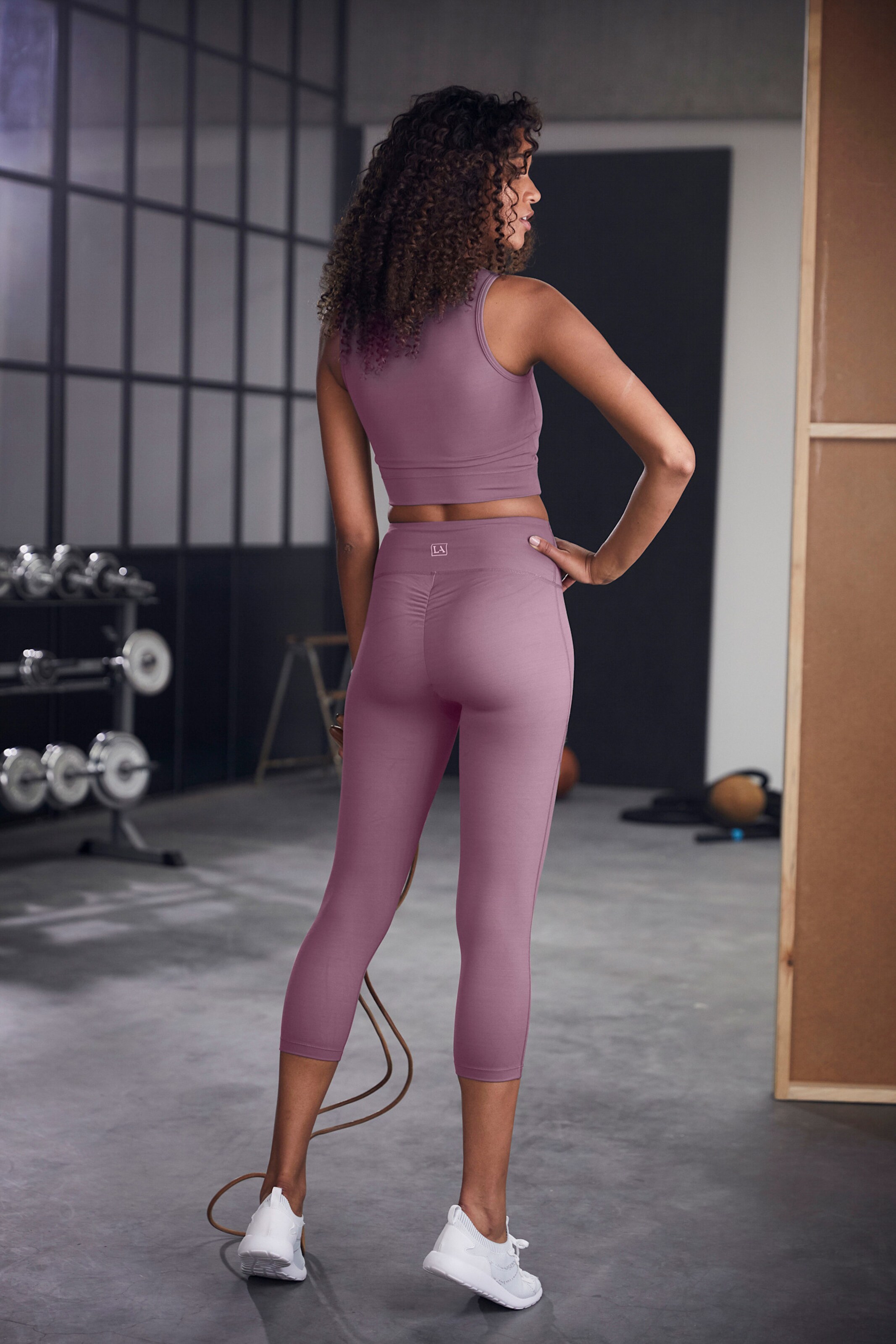 LASCANA ACTIVE Caprileggings in lila