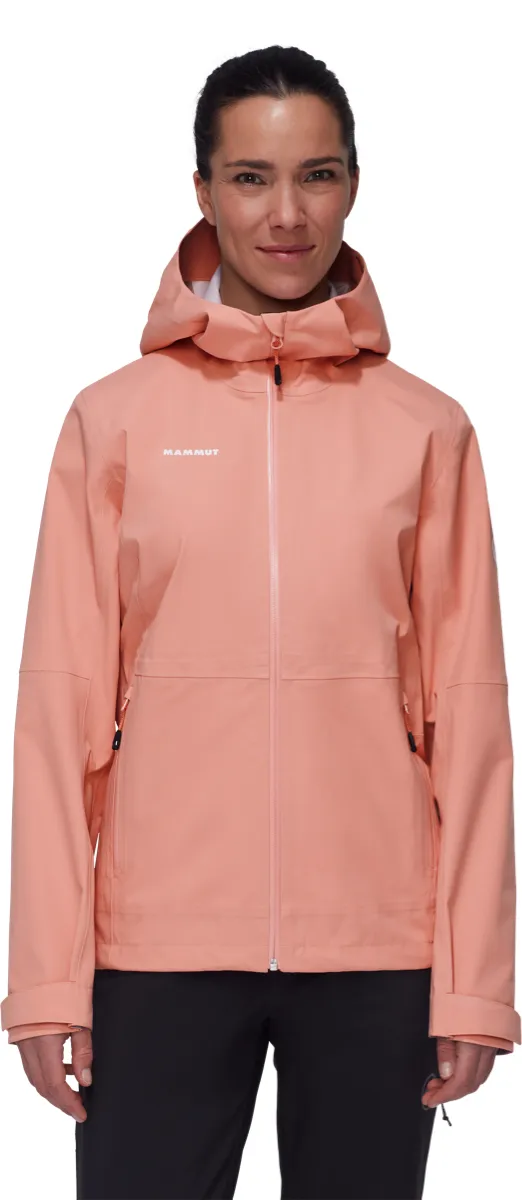 Mammut Linard Guide Hs Hooded Jacket Women Quartz Dust