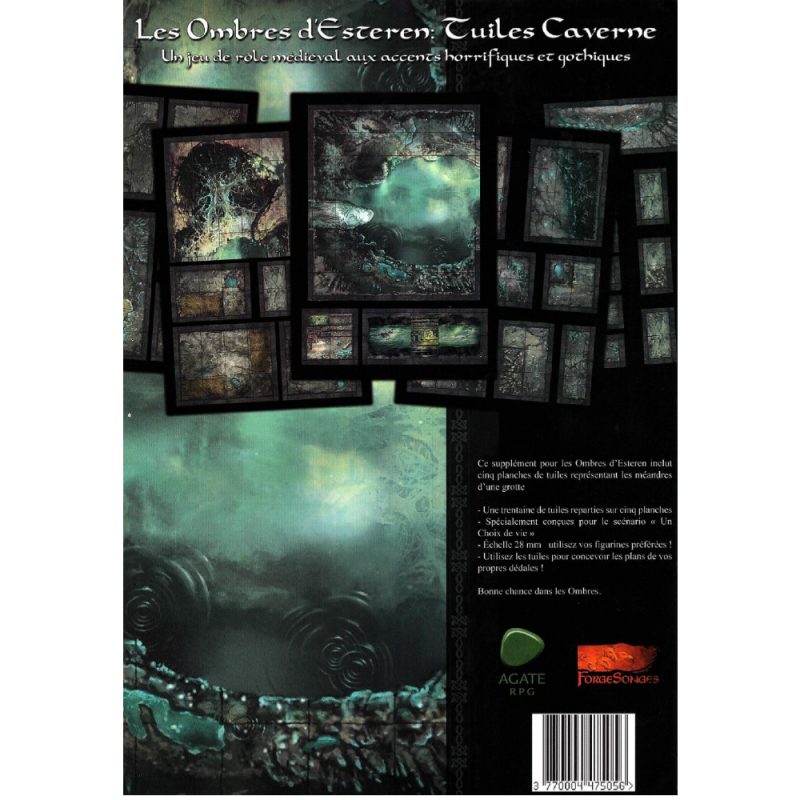 Les Ombres d'Esteren : Tuiles Caverne