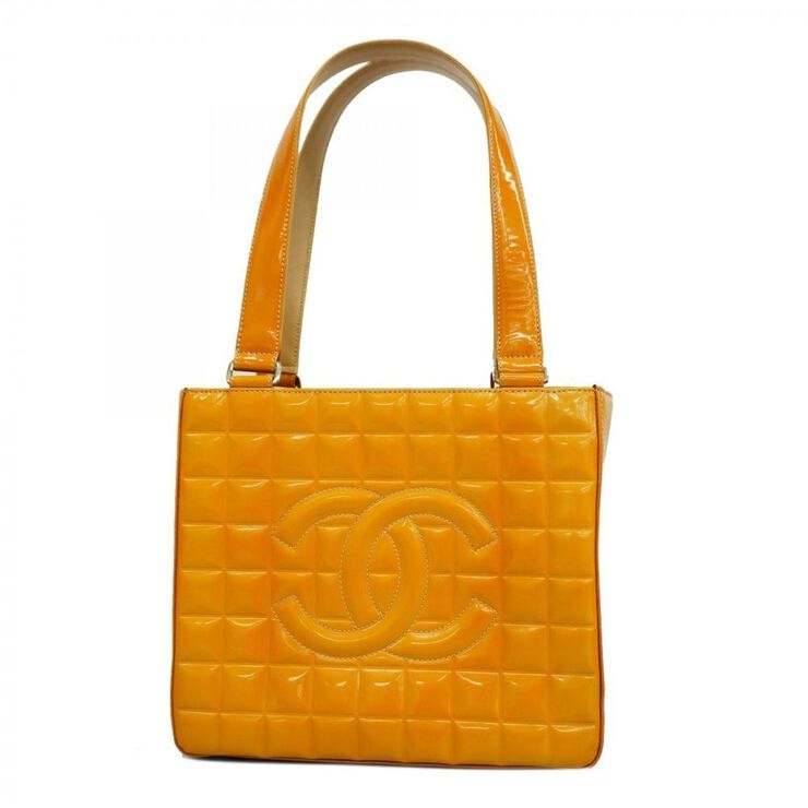 Chanel Vintage Chanel Handbag Yellow