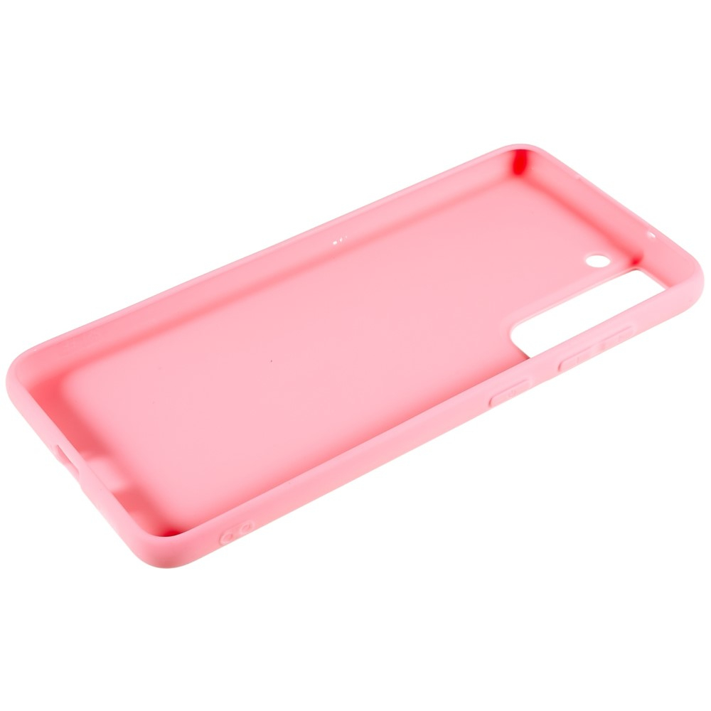 Samsung Galaxy S21 FE Gummi Case Schutzhülle - Rosa (Matt)