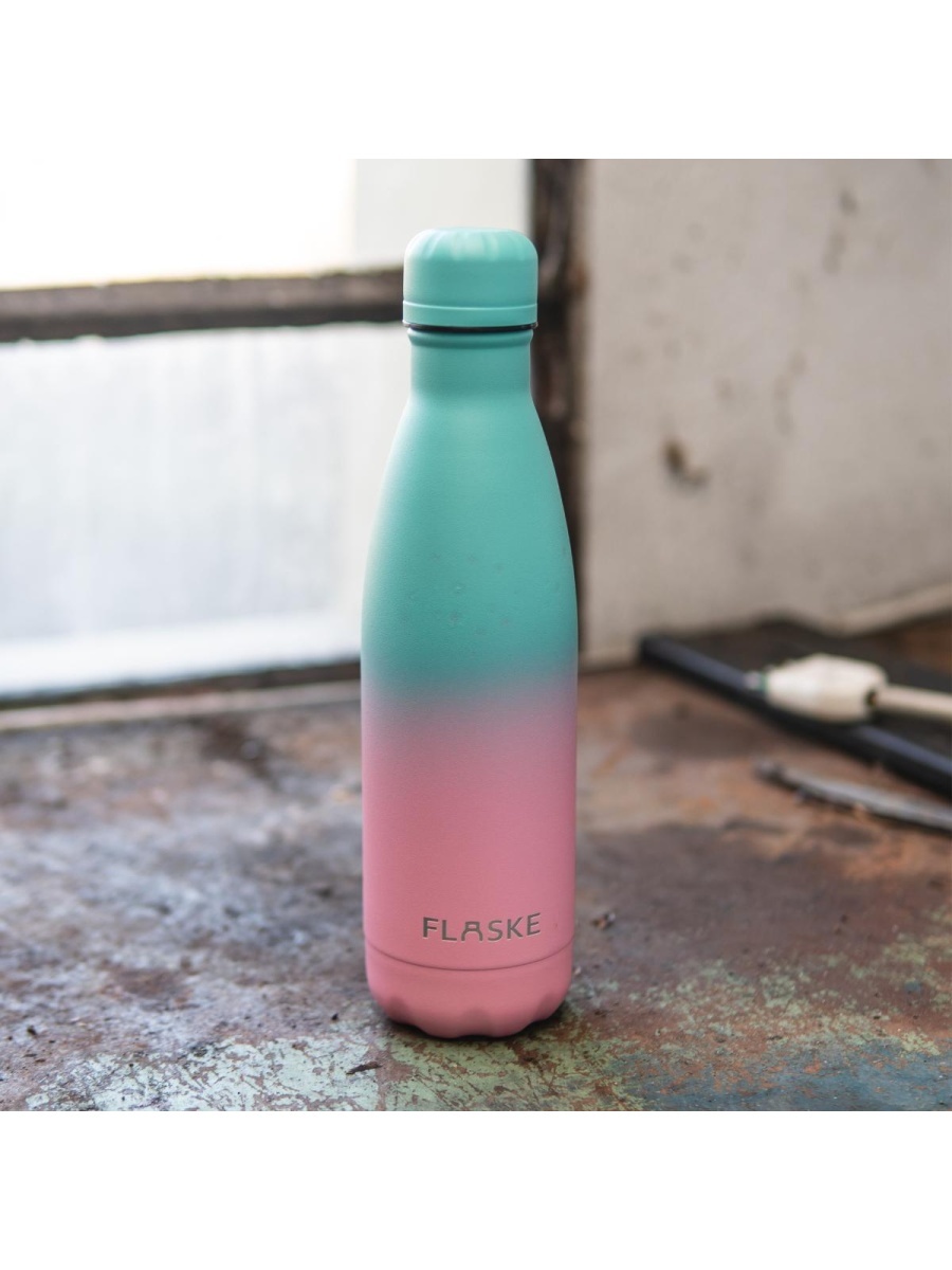 FLASKE 500 ml  RVS Drinkfles - Gradient Spring