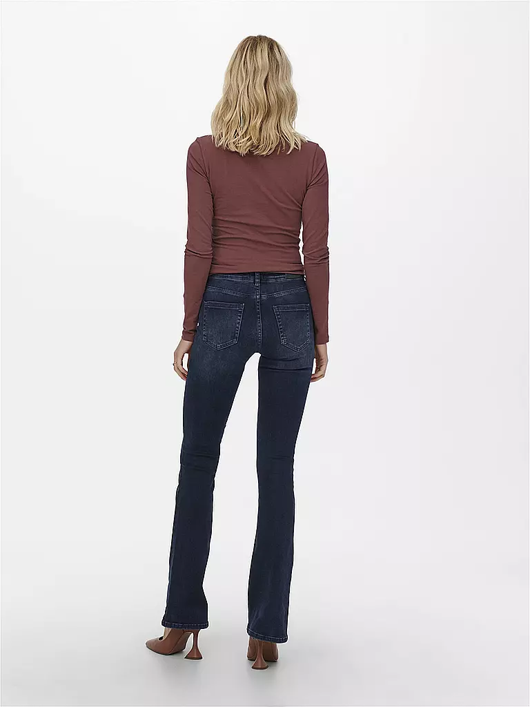 ONLY Jeans Flared ONLBLUSH dunkelblau