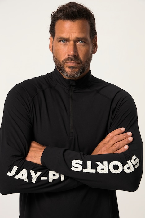 JAY-PI Funtions-Longsleeve FLEXNAMIC®, Fitness, QuickDry, Stehkragen, Langarm