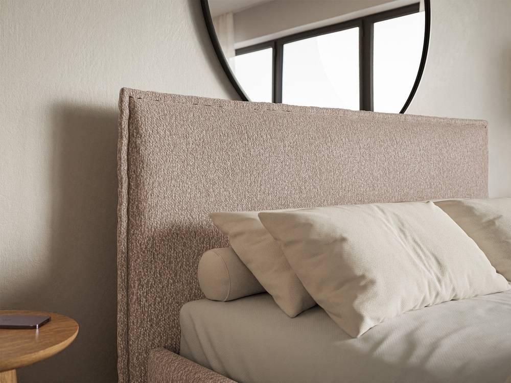 NADUVI Collection Bedframe Esmay chenille met opbergruimte 140 x 200