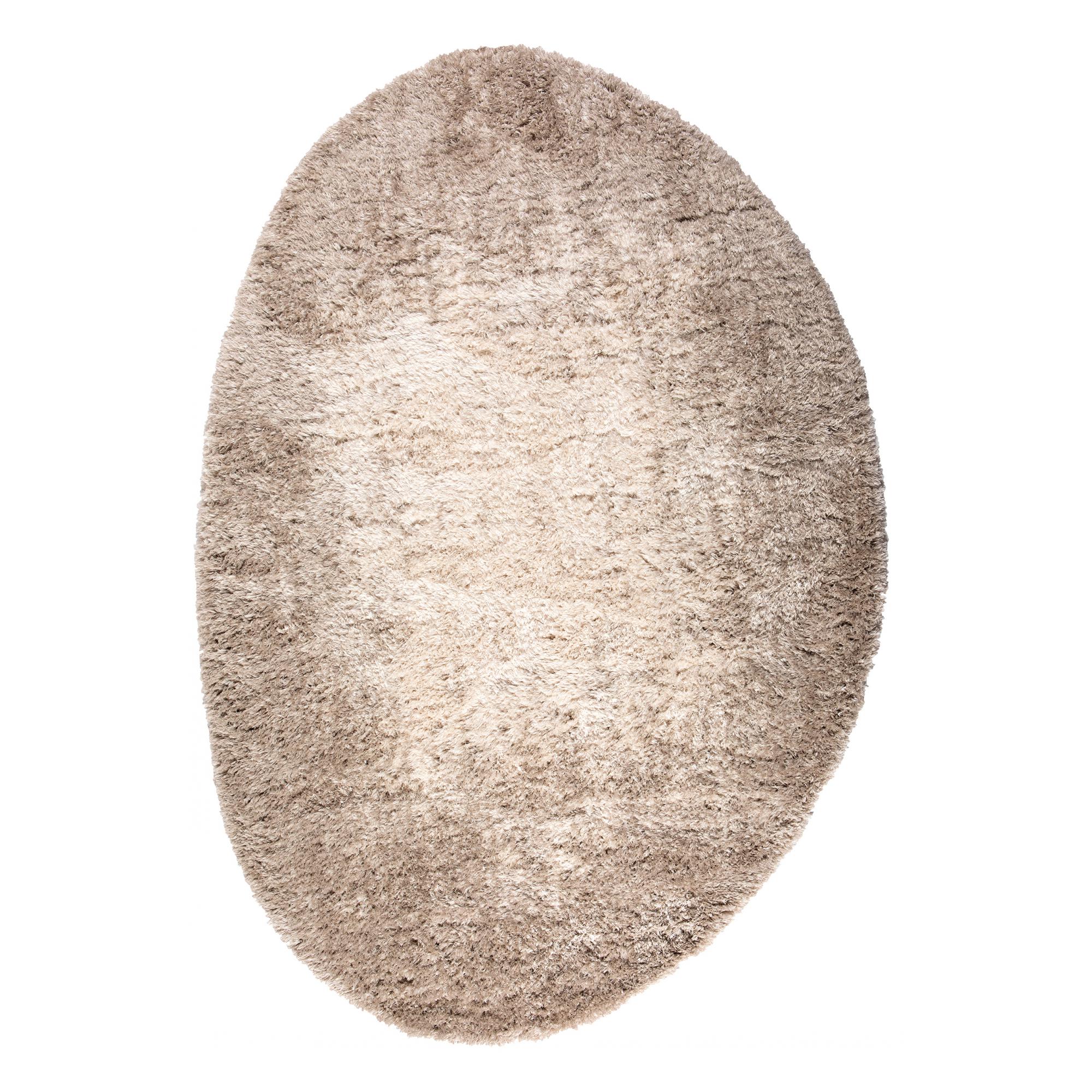 Tapis ryan forme galet naturel 200 x 290 cm