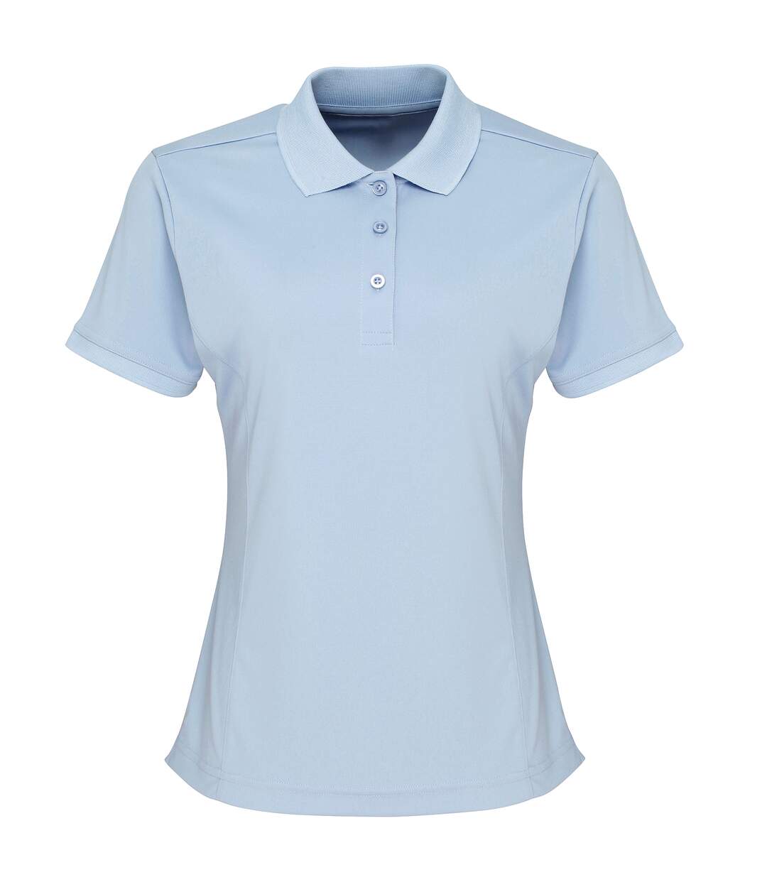 Premier Coolchecker - Polo à manches courtes - Femme (Bleu clair) - UTRW4402