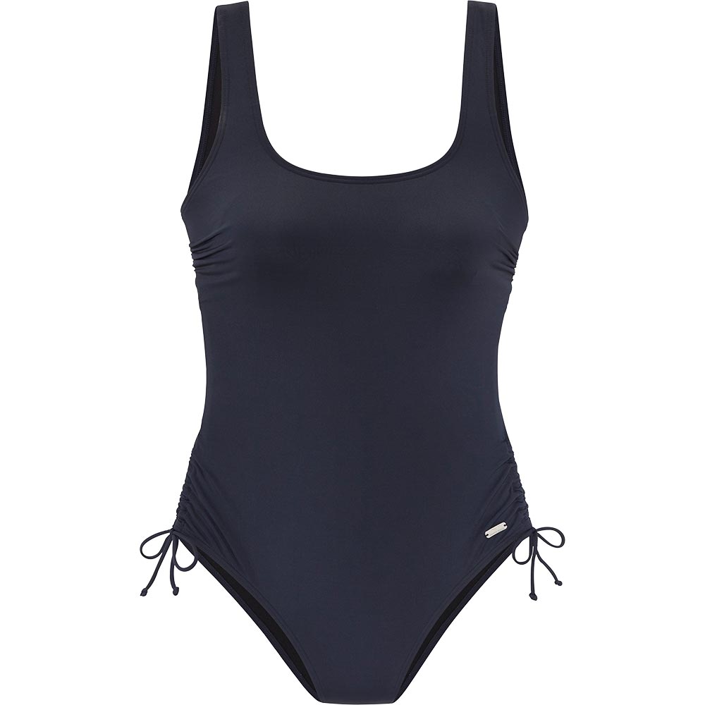 Lascana Badeanzug Damen navy
