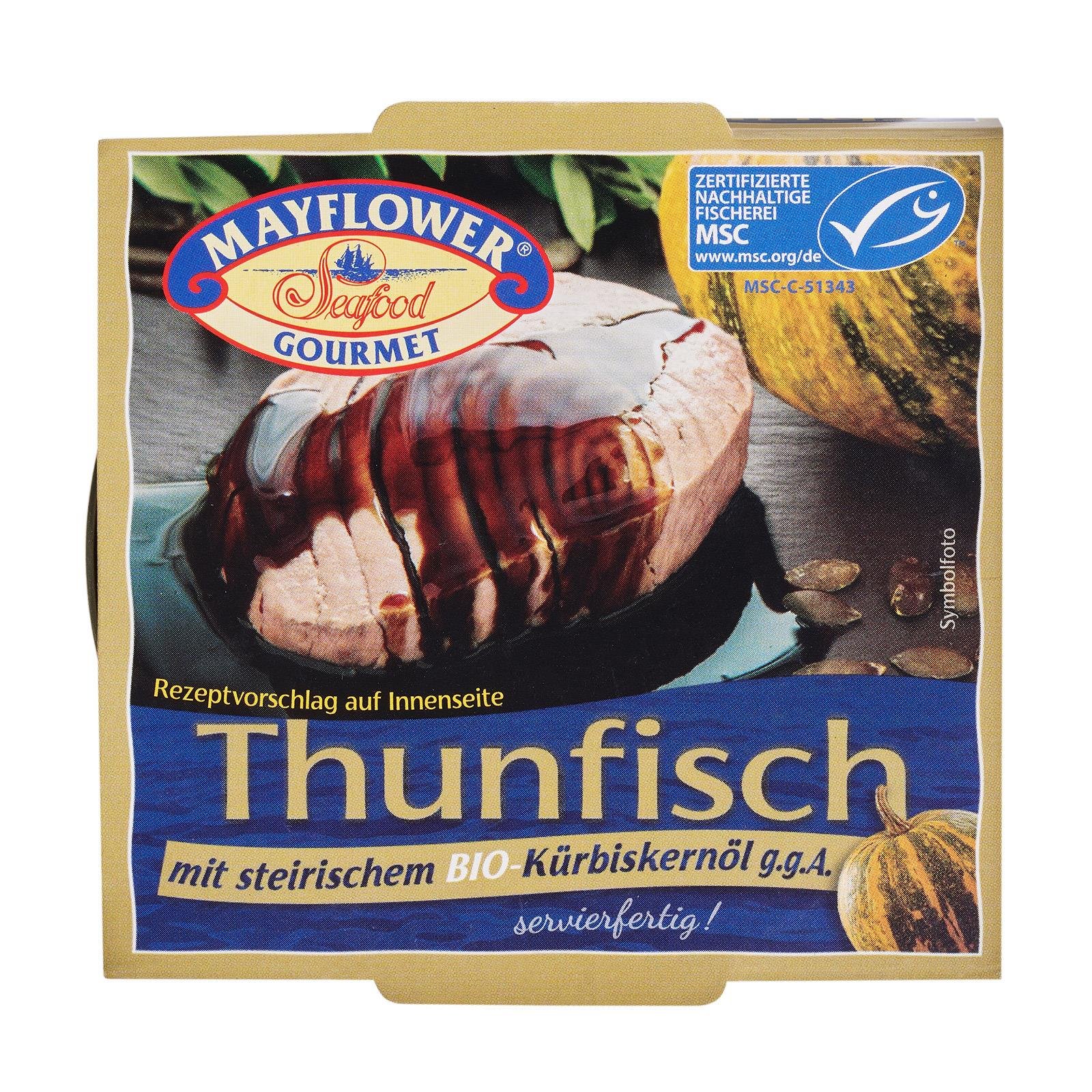 Mayflower MSC Thunfisch in Bio-Kürbiskernöl