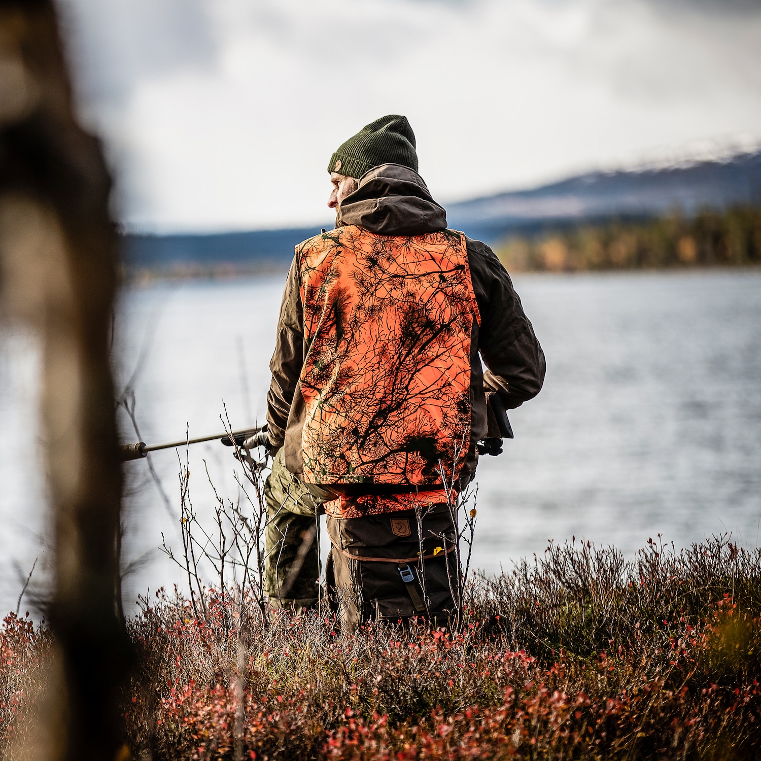 Fjällräven Lappland Hybrid Jakke, Herre<br>G1000 Silent Eco