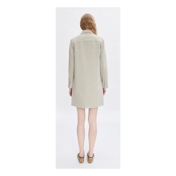 A.P.C. Robe Alpine Coton Bio et Recyclé | Taupe