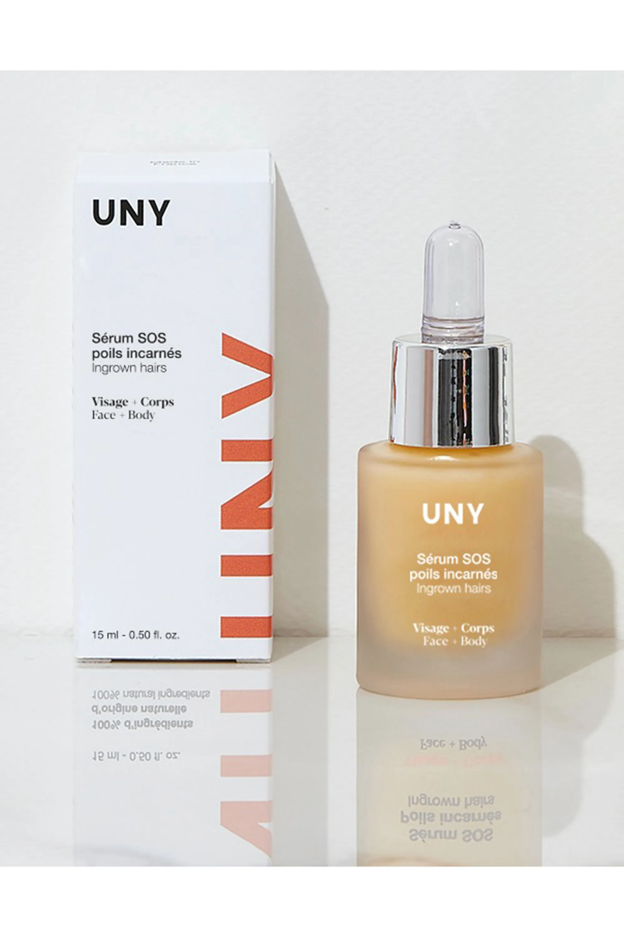 UNY Sérum SOS poils incarnés-15 ml
