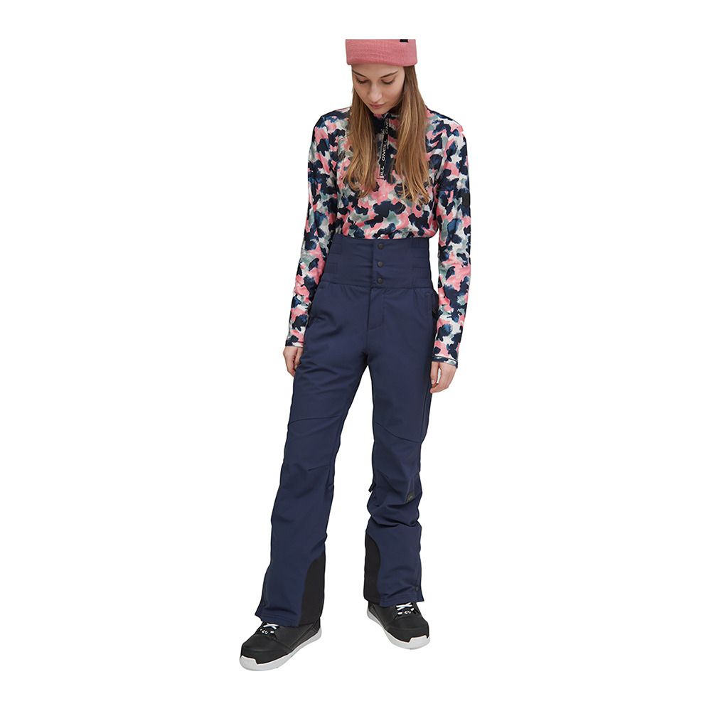 O'Neill HIGH WAIST - Pantalon snowboard Femme ink blue