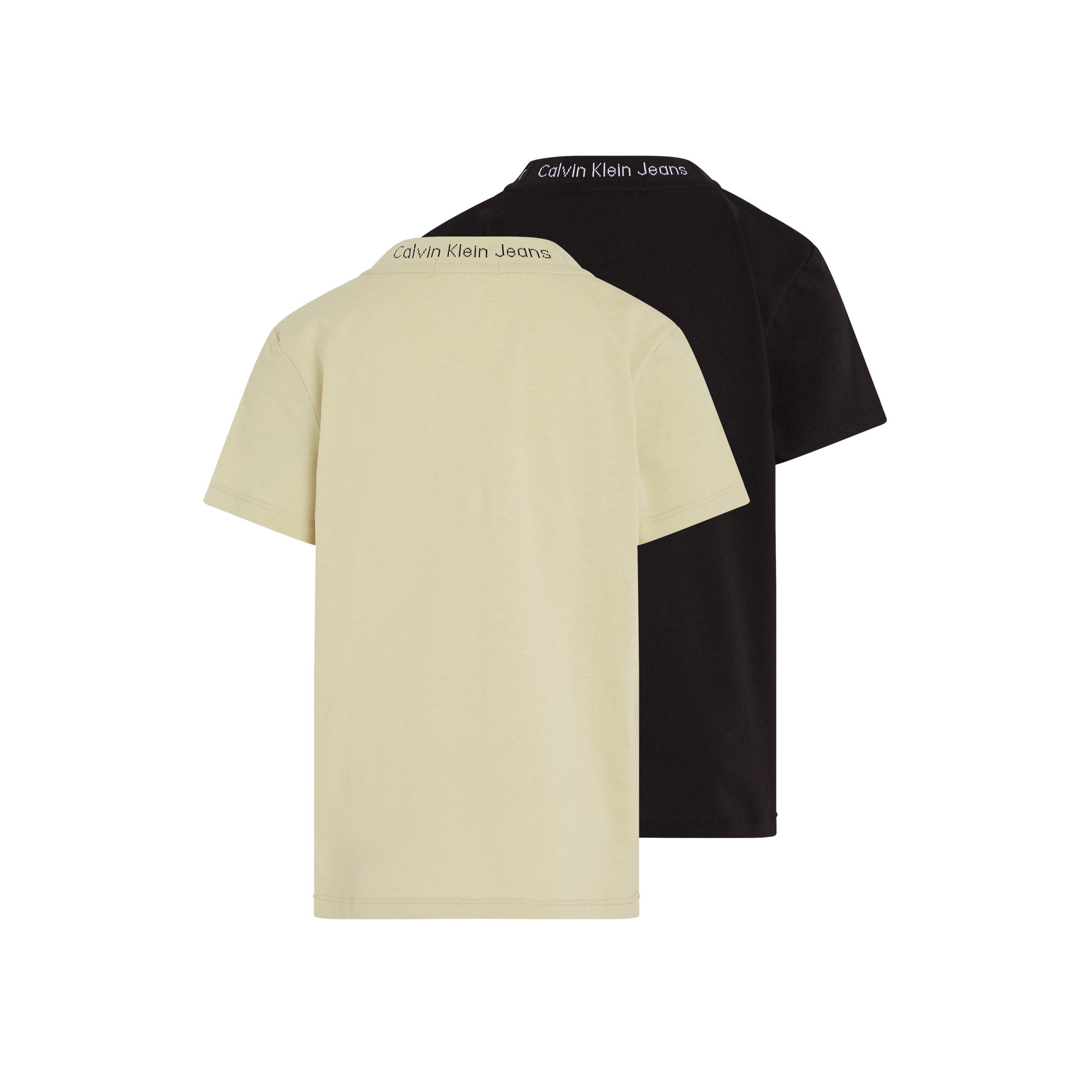 Calvin Klein Jeans 2 Pack Logo T Shirts Juniors