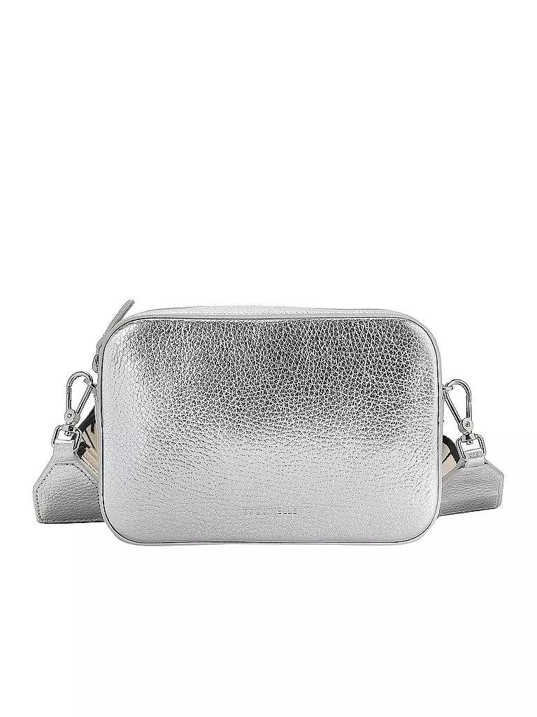 COCCINELLE Ledertasche - Mini Bag TEBE silber