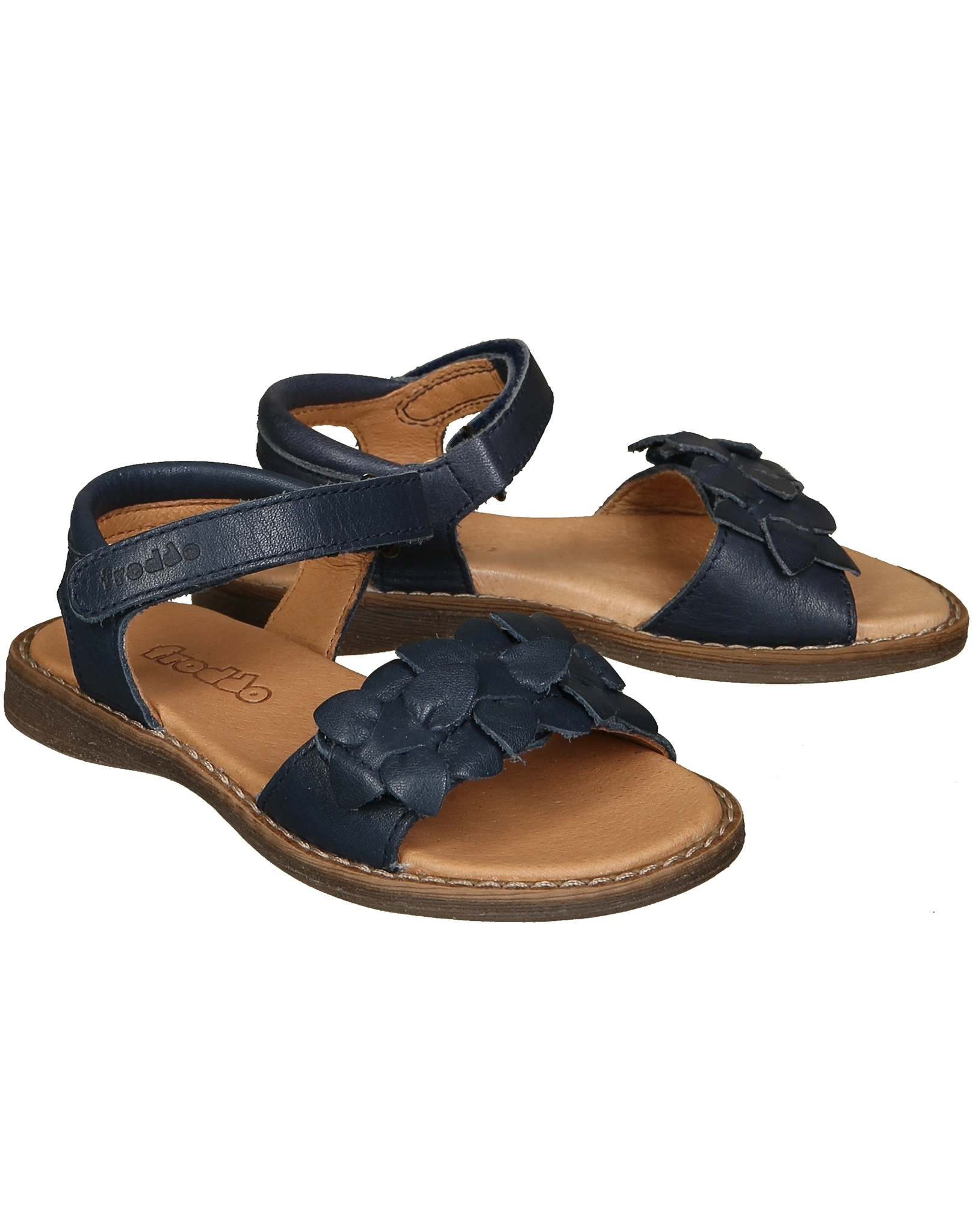 Klett-Sandalen LORE FLOWERS in dark blue