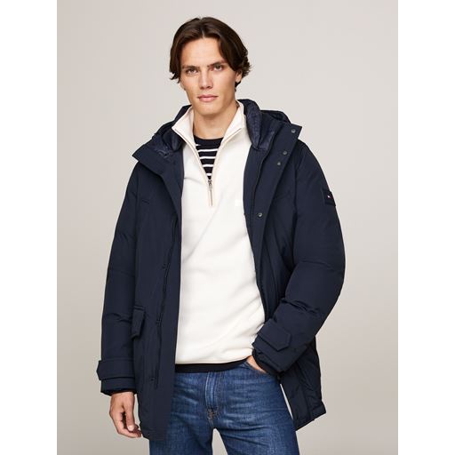 Tommy Hilfiger Rockie Down Parka Jakke, Desert Sky, L