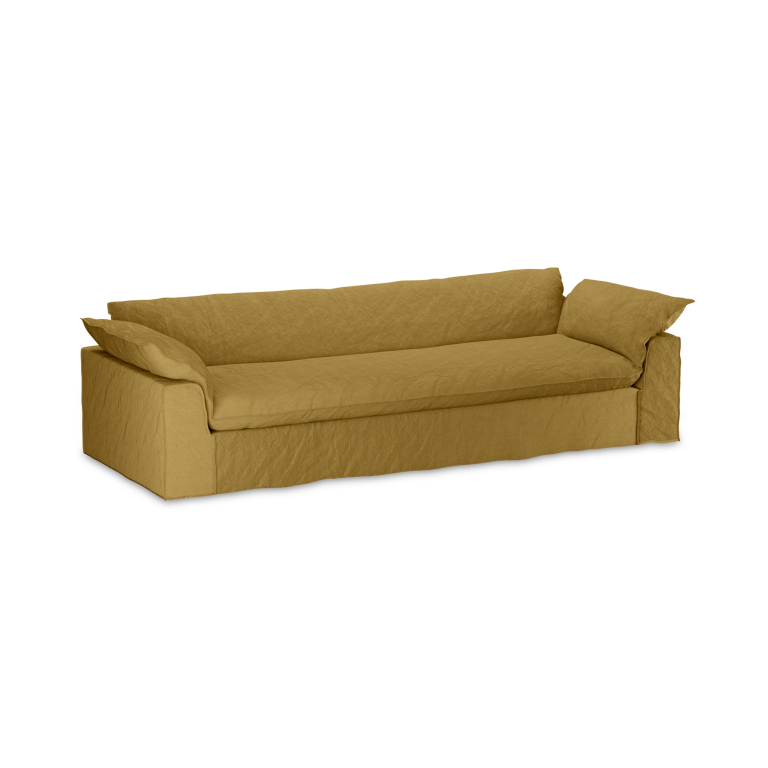HKliving Nomad bank 305 Linen, Army Green