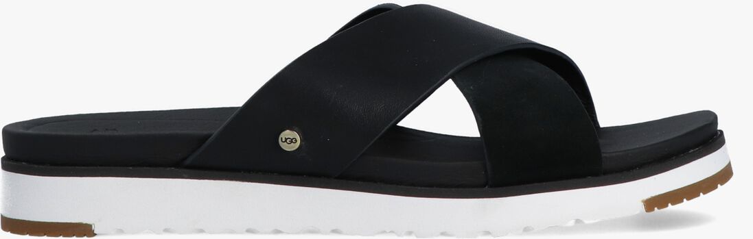 UGG zwarte ugg slippers w kari slide