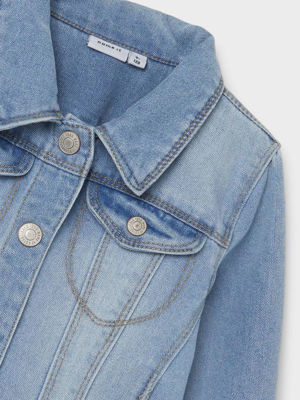 NAME IT spijkerjas NKFSTAR light blue denim