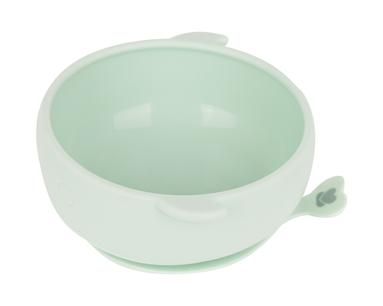 Kikkaboo Baby Silikonschüssel Whale 300 ml Fassungsvermögen Saugfuß ab 4 Monaten grün