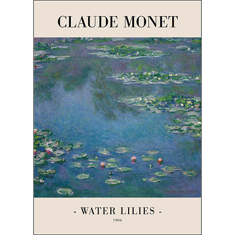 Water Lilies 1915 - 50x70 cm