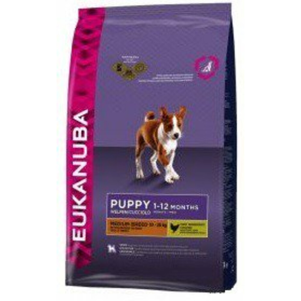 Eukanuba Dog Puppy Medium Chicken15 kg