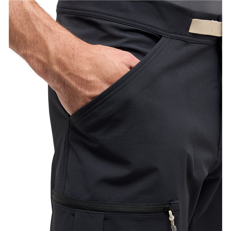 Haglöfs Lizard Softshell Shorts Men True Black