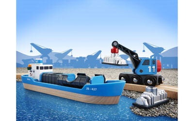 BRIO World 33534 Containerskip