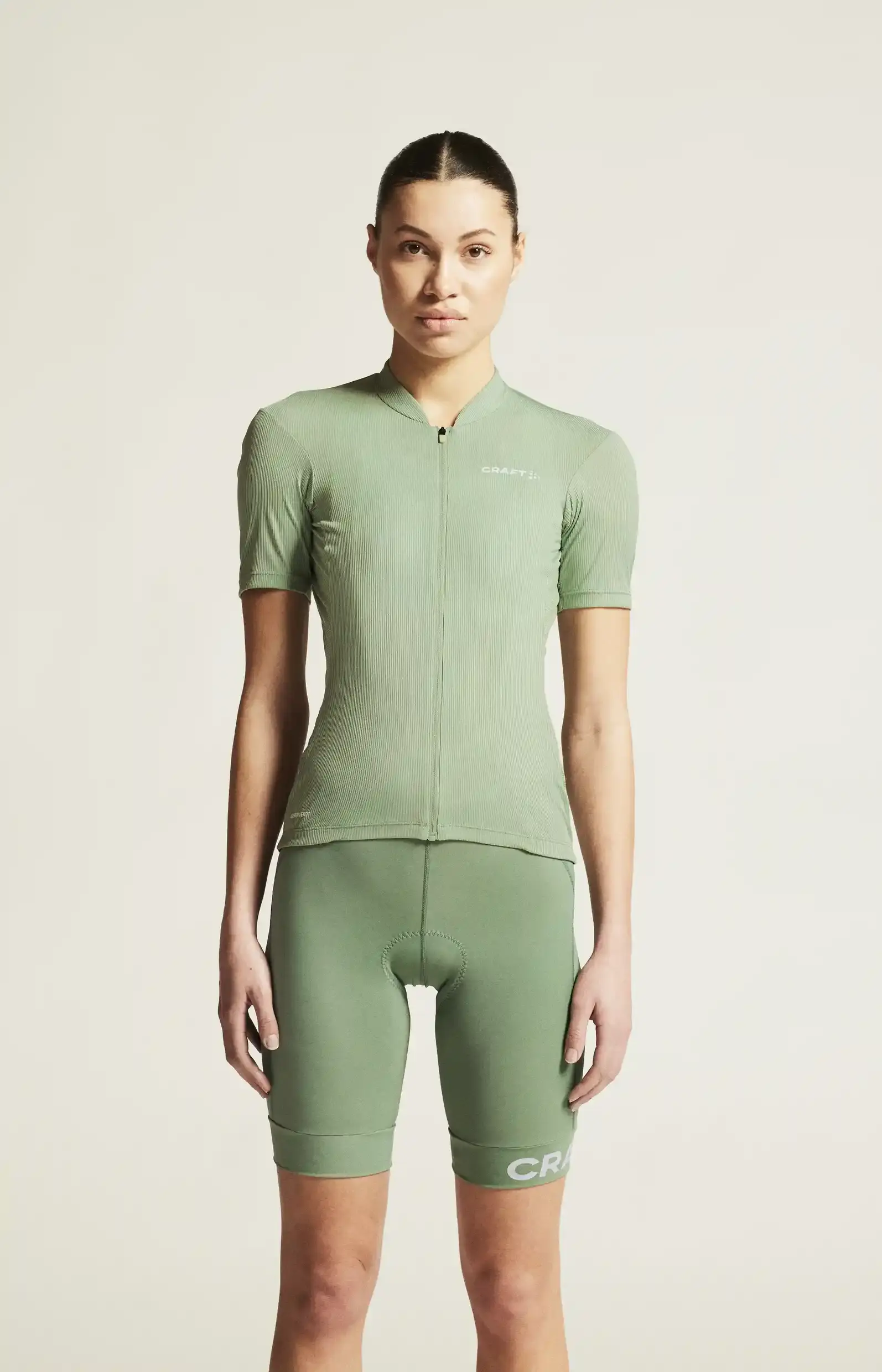 Craft ADV Endurance Fietsshirt Korte Mouwen Licht Groen Dames