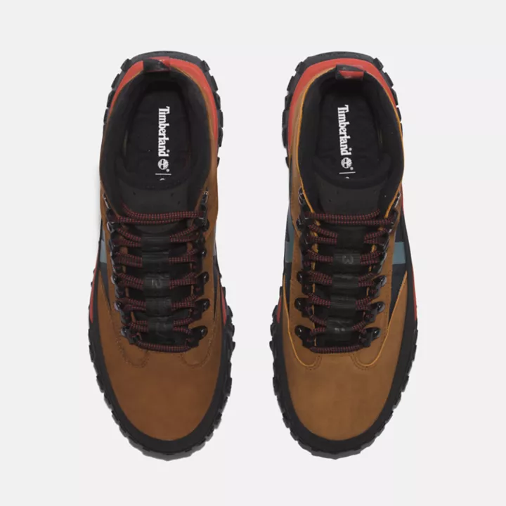 Bota de caminhada Greenstride Motion 6 para homens na cor marrom.