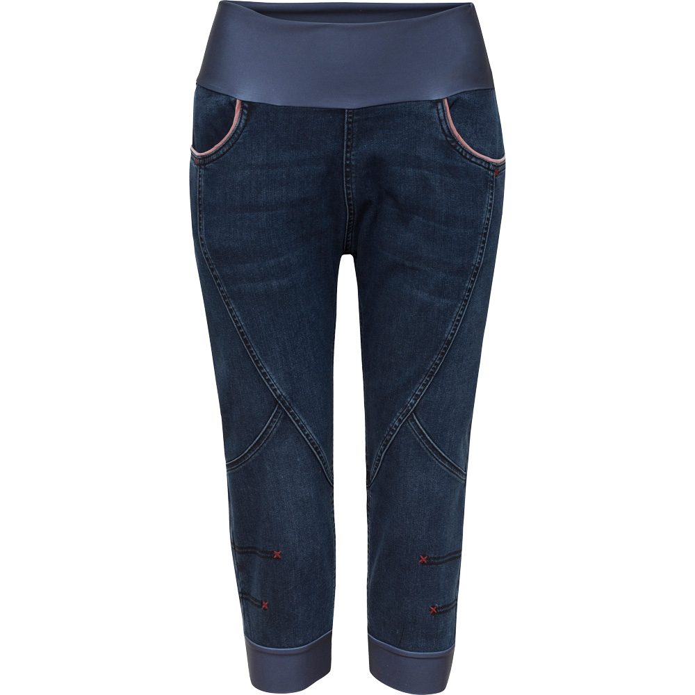 Chillaz Fuji 2.0 3/4 Kletterhose Damen denim dark blue